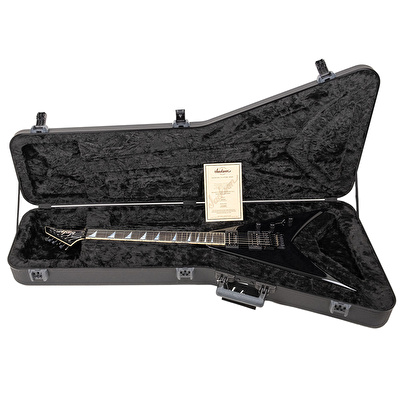 Jackson USA Select King V KV2 Abanoz Klavye Gloss Black Elektro Gitar